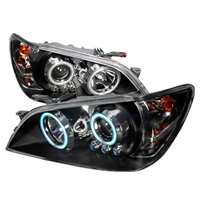 2000 - 2005 Lexus IS300 Projector CCFL Halo Headlights - Black