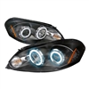 2006 - 2013 Chevy Impala Projector CCFL Halo Headlights - Black