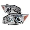 2005 - 2010 Scion tC Projector CCFL Halo Headlights - Chrome