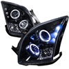 2006 - 2009 Ford Fusion Projector LED Halo Headlights - Black/Smoke