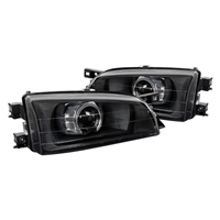 1995 - 2001 Subaru Impreza Projector Headlights - Black