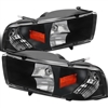 1994 - 2002 Dodge Ram 3500 Crystal Headlights - Black