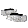 2000 - 2002 Chevy Silverado 2500 Crystal Headlights - Chrome