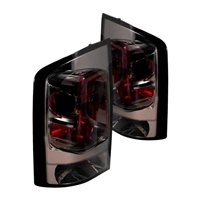 2004 - 2014 Nissan Armada Euro Style Tail Lights - Smoke