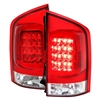 2004 - 2014 Nissan Armada LED Tail Lights - Red