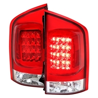2004 - 2014 Nissan Armada LED Tail Lights - Red