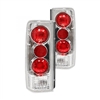 1985 - 2005 Chevy Astro Euro Style Tail Lights - Chrome