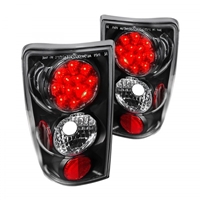 1995 - 2005 Chevy Blazer LED Tail Lights - Black