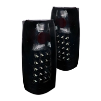 1988 - 1998 GMC C/K Series LED Tail Lights - Smoke