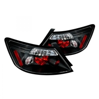 2006 - 2011 Honda Civic 2Dr Euro Style Tail Lights - Black