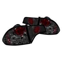 2006 - 2011 Honda Civic 4Dr Euro Style Tail Lights - Smoke