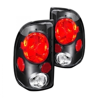 1997 - 2004 Dodge Dakota Euro Style Tail Lights - Black