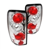 2000 - 2006 Chevy Tahoe (Lift Gate) Euro Style Tail Lights - Chrome