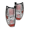 2007 - 2014 Chevy Tahoe LED Tail Lights - Chrome