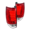 2007 - 2014 Chevy Tahoe LED Tail Lights - Red