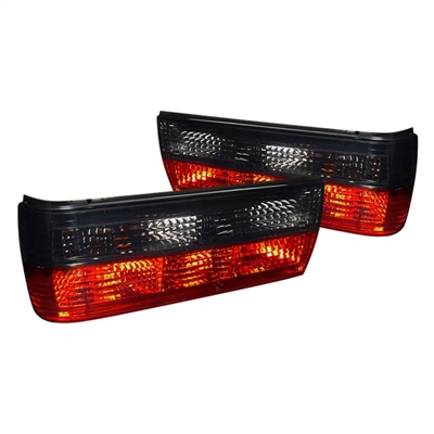 1988 - 1991 BMW 3-Series E30 OEM Style Tail Lights - Red/Smoke
