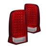2002 - 2006 Cadillac Escalade LED Tail Lights - Red