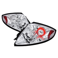 2006 - 2012 Mitsubishi Eclipse LED Tail Lights - Chrome