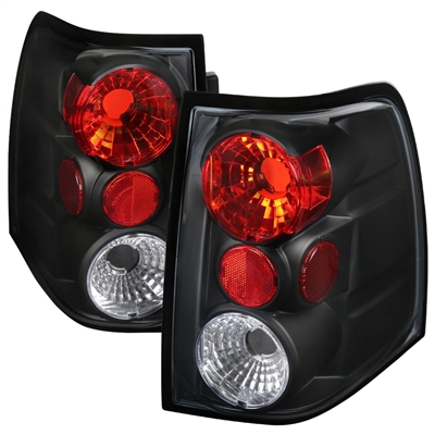 2003 - 2006 Ford Expedition Euro Style Tail Lights - Black