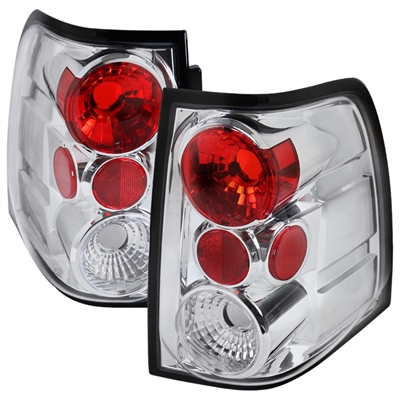 2003 - 2006 Ford Expedition Euro Style Tail Lights - Chrome