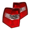 2007 - 2013 Ford Expedition LED Tail Lights - Red