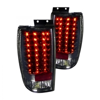 1997 - 2002 Ford Expedition LED Tail Lights - Smoke