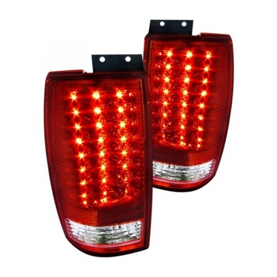 1997 - 2002 Ford Expedition LED Tail Lights - Red