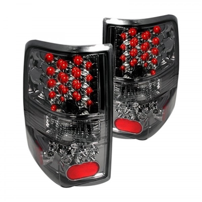 2004 - 2008 Ford F-150 Styleside LED Tail Lights - Smoke