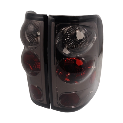 2004 - 2008 Ford F-150 Styleside Euro Style Tail Lights - Smoke