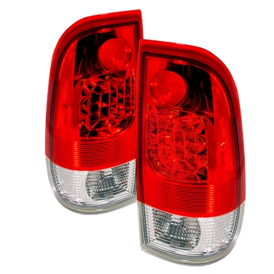 1997 - 2003 Ford F-150 Styleside LED Tail Lights - Red