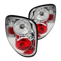 2001 - 2003 Ford F-150 Flareside Euro Style Tail Lights - Chrome