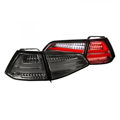 2015 - 2018 Volkswagen Golf HB LED Light Bar Tail Lights - Smoke