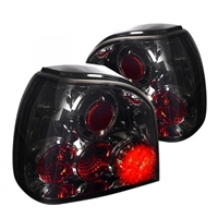 1993 - 1998 Volkswagen Golf LED Tail Lights - Smoke