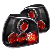 1993 - 1998 Volkswagen Golf LED Tail Lights - Black