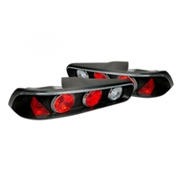 1994 - 1997 Acura Integra 2Dr Euro Style Tail Lights - Black