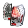 2005 - 2008 Dodge Magnum LED Tail Lights - Chrome
