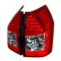 2005 - 2008 Dodge Magnum LED Tail Lights - Red
