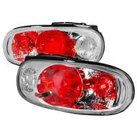 1990 - 1997 Mazda Miata Euro Style Tail Lights - Chrome