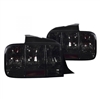 2005 - 2009 Ford Mustang Sequential Euro Style Tail Lights - Smoke