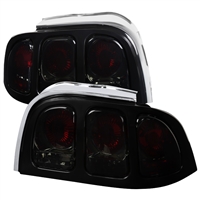 1994 - 1998 Ford Mustang Euro Style Tail Lights - Smoke