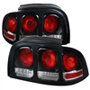 1994 - 1998 Ford Mustang Euro Style Tail Lights - Black