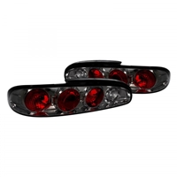 1993 - 1997 Mazda MX-6 Euro Style Tail Lights - Smoke