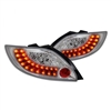2011 - 2012 Mazda2 LED Tail Lights - Chrome