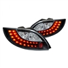 2011 - 2012 Mazda2 LED Tail Lights - Black