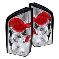 2005 - 2012 Nissan Pathfinder Euro Style Tail Lights - Chrome