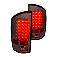 2002 - 2006 Dodge Ram 1500 LED Tail Lights - Smoke