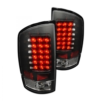 2002 - 2006 Dodge Ram 1500 LED Tail Lights - Black