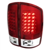 2007 - 2009 Dodge Ram 2500 LED Tail Lights - Red