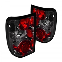 2001 - 2003 Ford Ranger Euro Style Tail Lights - Smoke