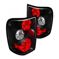 2001 - 2003 Ford Ranger Euro Style Tail Lights - Black